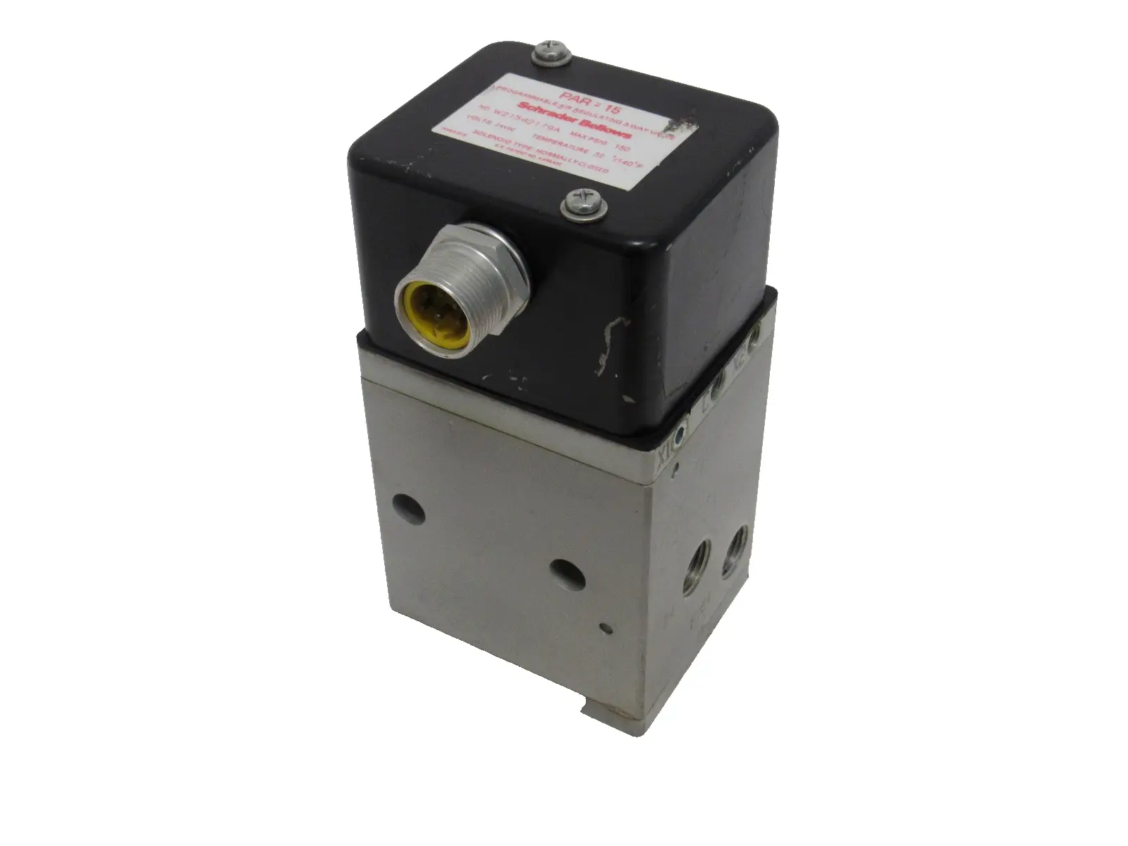 NEW SCHRADER BELLOWS PAR-15 PROGRAMMABLE REGULATOR 3-WAY VALVE W21542179A PAR15