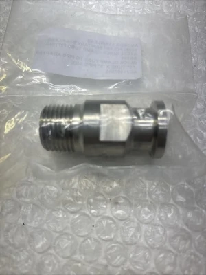 ** NEW IN SEALED BAG SS304 QUICK CLAMP TUBE TO PIPE ADAPTER .75" TUBE X 5" Pipe#