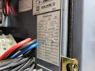 USED SQUARE D MODEL 6