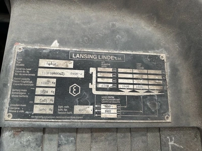 1995 LINDE MATERIAL HANDLING R16 Misc Forklifts | Charter Auctions (15)