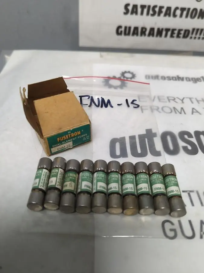 New | in-Stock COOPER BUSSMANN FNM-15 Miscellaneous Equipment (Electrical & Power) | Surplus Asset Holdings #1190160