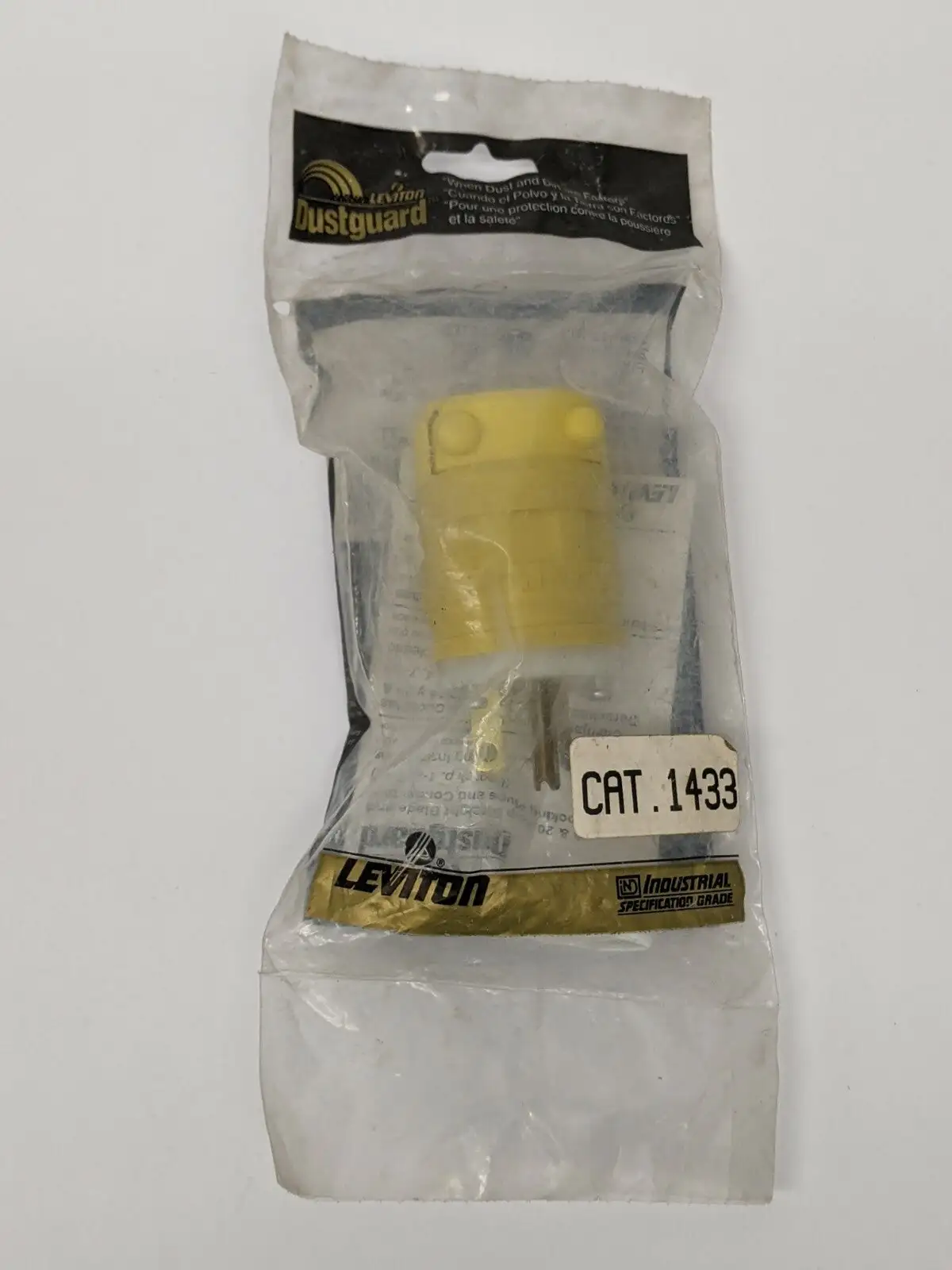 1433 | Leviton  Dustguard Plug 5-20P, 20A, 125V - New