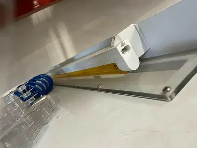 E.L. Mustee & Sons inc CHEMICAL SAFE POLYBENCH WUAL SINKS WITH SPRAYER AND YELLO