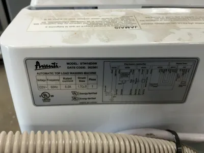 Used AVANTI STW16D0W Washers Michigan US | Miedema Asset Management Group #1340986