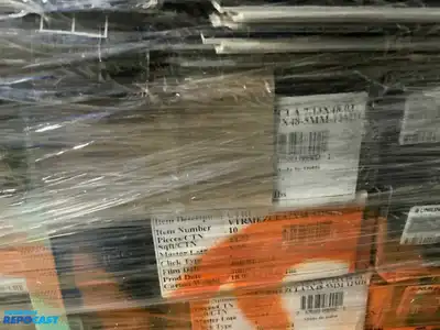 Pallet of Mixed Vinyl Flooring