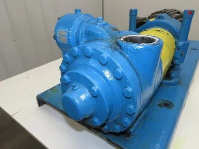Blackmer XLW2  2" Sliding Vane Pump Positive Displacement 5Hp 230/460V RH Inlet