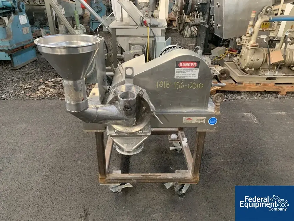 USED Fitzpatrick JT Homoloid Fitzmill, S/S, 5 HP