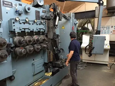Used 1983 WAFIOS FUL-10 Wire Spring Coilers Ontario CA | Walden Machinery #1290531