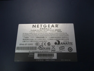 USED Netgear JFS524