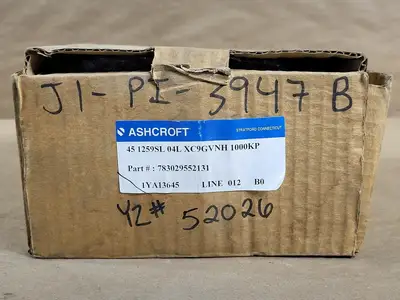 NEW ASHCROFT 1259