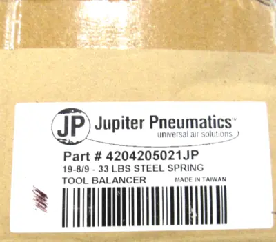 NEW JUPITER PNEUMATICS 4204205021JP TOOL BALANCER
