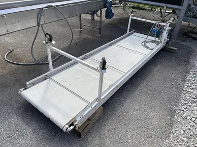 USED AUTOMATED CONVEYOR SYSTEMS CASE CONVEYOR
