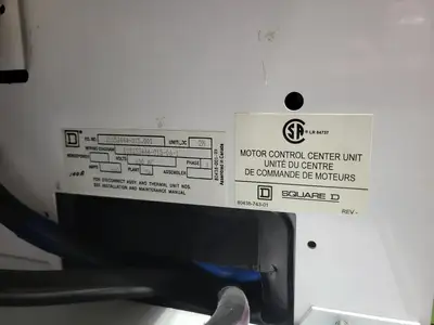 USED SQUARE D MODEL 6