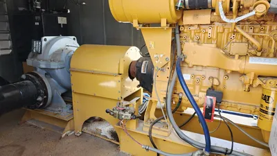 2007 Enclosed CAT C15 Diesel Powered Water Pump Flowserve 5626 GPM 220 Head Ft