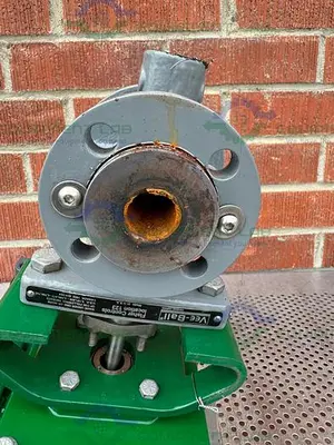 Used FISHER CONTROLS V150 STAINLESS STEEL 1" AIR OPERATED / PNEUMATIC VEE-BALL VALVE Valves/Fittings California US | Equipment Lab #485730