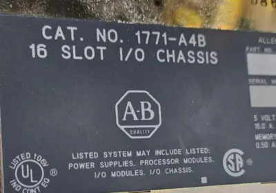 USED Allen-Bradley Allen Bradley 1771-A4B