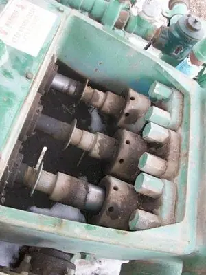 USED NATIONAL JWS-125, 3.5X5 TRIPLEX MUD PUMP PACKAGE