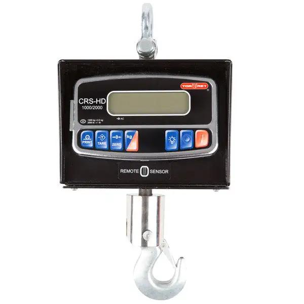 Tor-Rey CRS-1000/2000 - 2,000 lb Capacity x 1 lbs Precision Scale