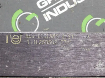 New England Instruments 114L25B502 T749 Position Transducer 5kΩ Used