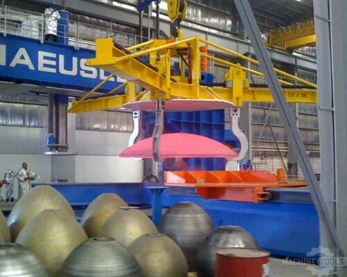 Used 2015 DS-LIFTING H-9000 Dished & Flanged End Spinning Presses NL | Mach 4 Metal #147690