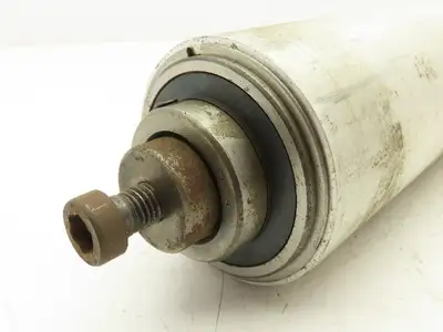 3.25"x 34" Aluminum Conveyor Pulley Roller 38" OAL 1.25" Shaft