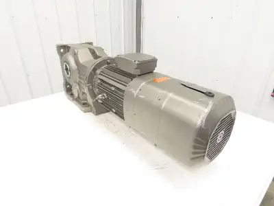 Sew Eurodrive KA87B DRL132S4BE11/TF/ES7S/AL Gearmotor 96-143RPM 329-500V 3PH