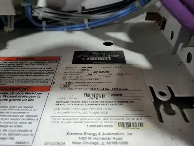 Full Voltage Non-Reversing MCC Bucket Size 2