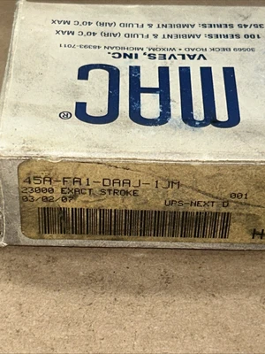 NEW MAC 45A-FA1-DAAJ-1 JM