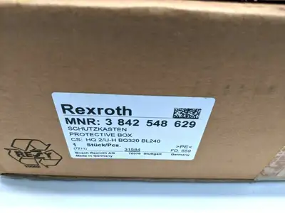 3 842 548 629 | Bosch Rexroth 3842548629 Protective Box HQ 2/U-H BQ320 BL240 - New
