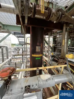 USED GMW, Inc. 1,024 Sq Ft GMW Heat Exchanger, 316L S/S, 100/100#