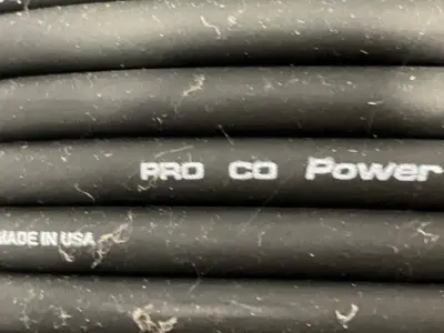 USED PRO CO 16 AWG 2C POWER PLUS SPEAKER CABLE
