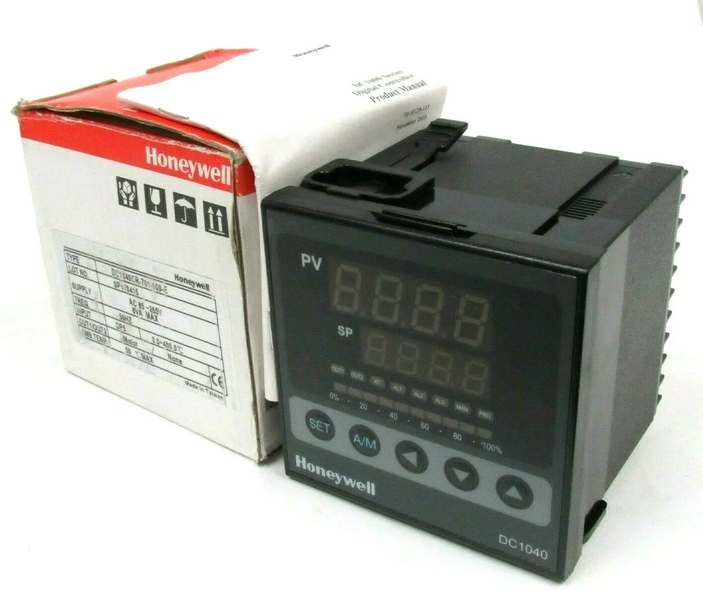NEW HONEYWELL DC1040CR-701-000-E TEMPERATURE CONTROL DC1040CR701000E DC1040CR