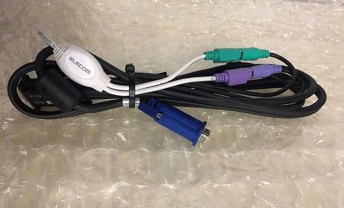 USB-P2KM , KVM CABLE 1241SDG