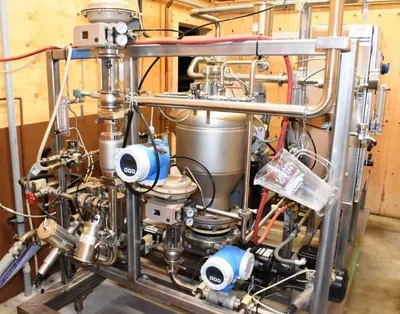 GEA Westfalia GSC 40-06-077 Hydrostop beer clarifier skid, 316SS.