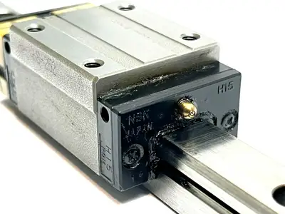 Used NSK Linear Bearing Guide Block Linear Guides Michigan US | Maverick Industrial Sales #1399980