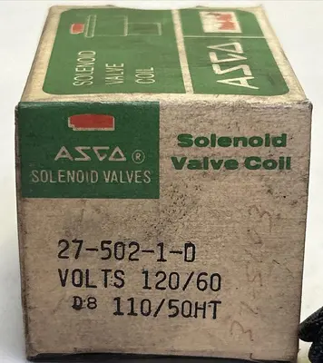 New | in-Stock ASCO 27-502-1-D Pump & Valve Parts Ohio US | Surplus Asset Holdings #1226019