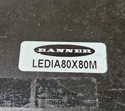 USED Banner Engineering LEDIA80X80M