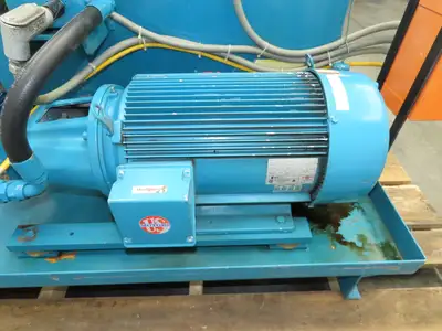 Continental PVR15-30B10 RHM Hydraulic Power Unit 33.5 GPM 1000 PSI 30Hp 100 Gal