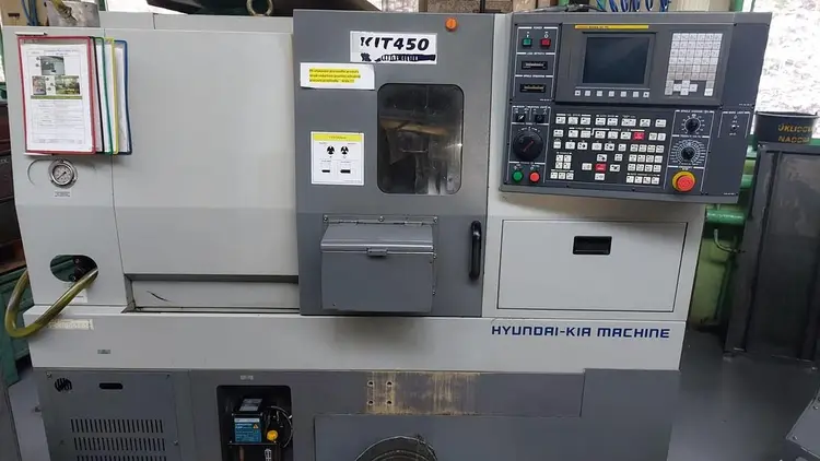 Used 2008 HYUNDAI-KIA KIT 450 CNC Lathes CZ | Amaron s.r.o. #1060813