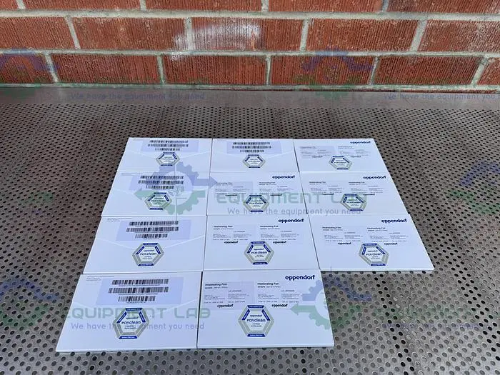 NEW 33 PIECES OF - EPPENDORF 0030127838 HEATSEALING FILM / FOIL PCR CLEAN
