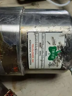 USED TRI-CLOVER 361TR-10M-20-2
