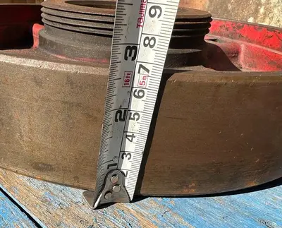 14" Lathe Faceplate w/ L1 Mount Will fit a 17" Clausing Colchester Lathe (5713)