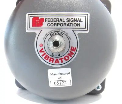 NEW FEDERAL SIGNAL A-4 VIBRATONE BELL A4