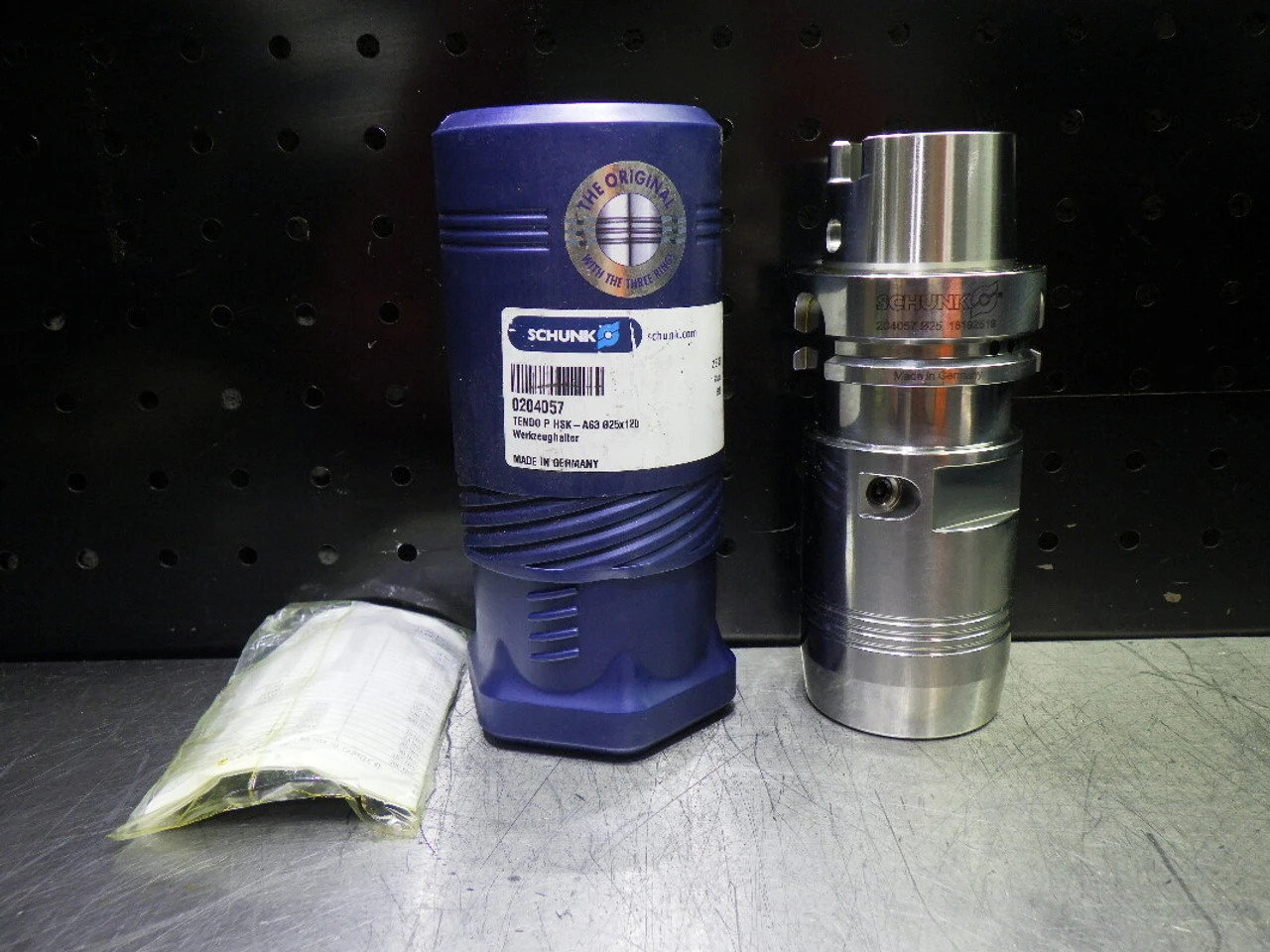 Schunk Tendo HSK63A 25mm Hydraulic Tool Holder 120mm Pro 204057 (LOC686)