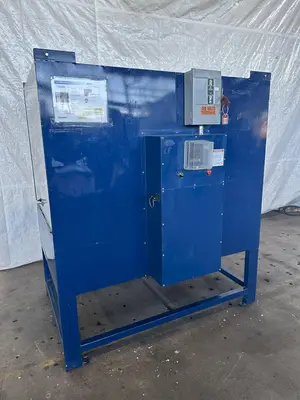 35" X 33" X 60" ELECTRIC FIRED PASS THROUGH DRYING OVEN. STOCK # 0310523.