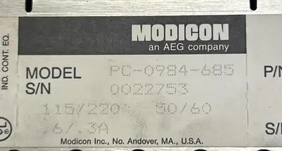 USED MODICON AS-9715-001