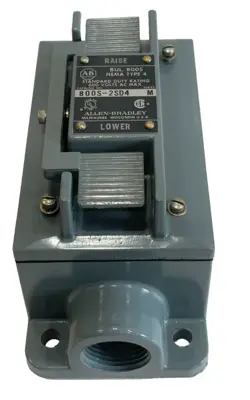 ALLEN BRADLEY 800S-2SD4 STANDARD DUTY PUSH BUTTON SER. M 800S2SD4 NEW, SURPLUS