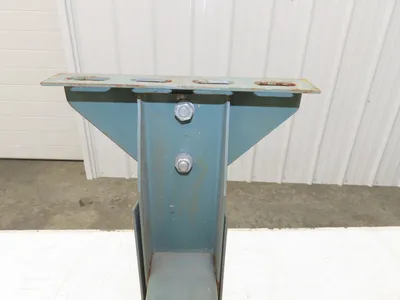 Hytrol MS-4 18"W Conveyor Leg Stationary Floor Support 15-5/8" to 21-5/8"H