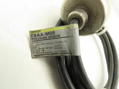 Omron E8AA-M05 Stainless Pressure Sensor 12-24VDC