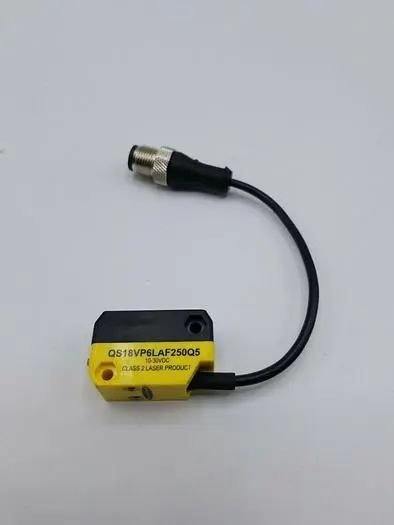 Used BANNER ENGINEERING BANNER QS18VP6LAF250Q5 WORLD-BEAM PHOTOELECTRIC SENSOR Photoelectric Sensors | ND Industrial Surplus #1215950